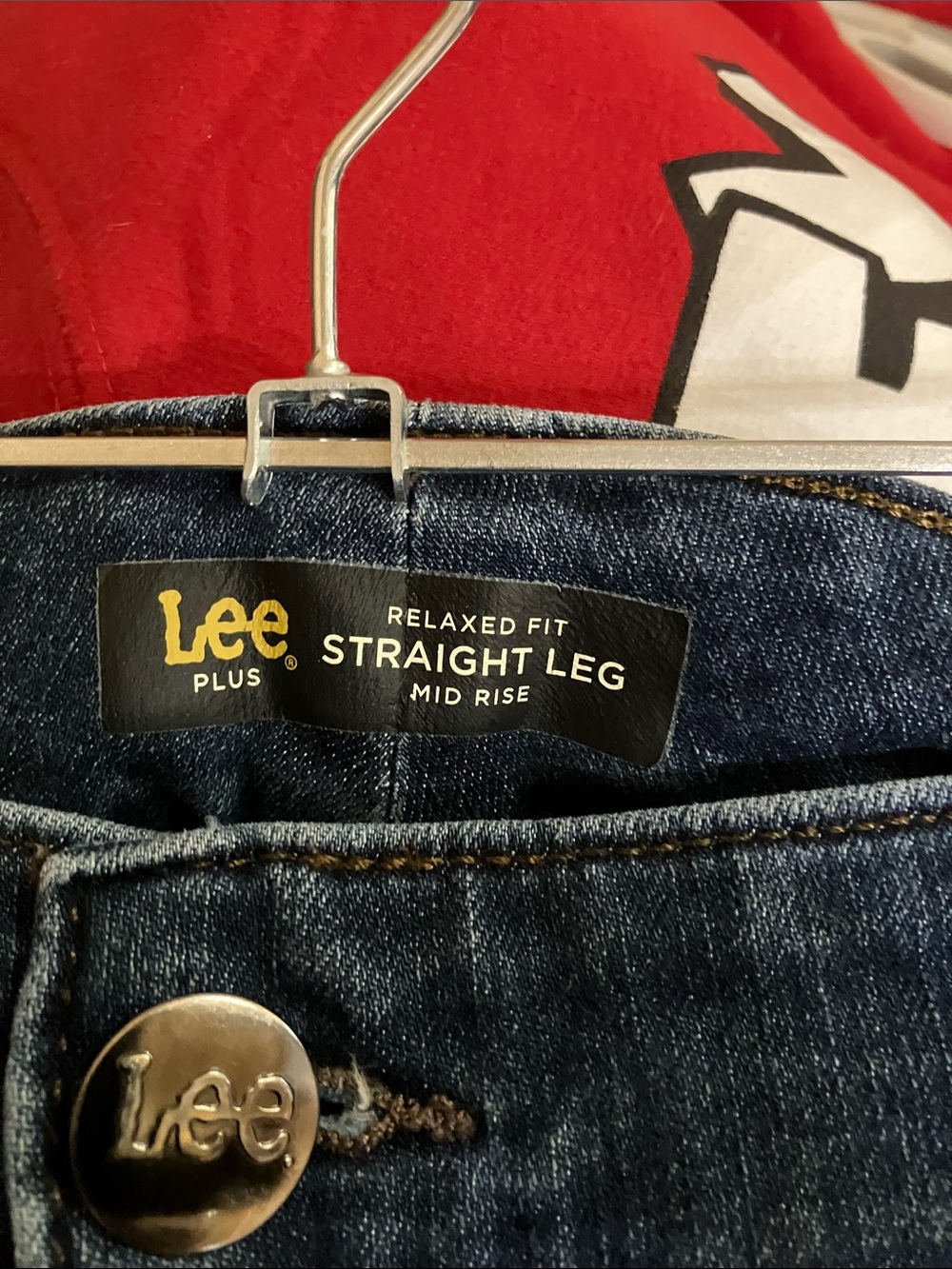Lee Women's Straight Leg Jeans in Dark Blue - Picture 2 of 10